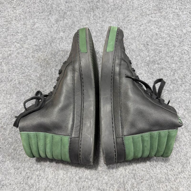 Gucci Gucci Stylish High-Top Sneakers in Green and Black -2508 Size US 8.5 / EU 41-42 - 7 Thumbnail