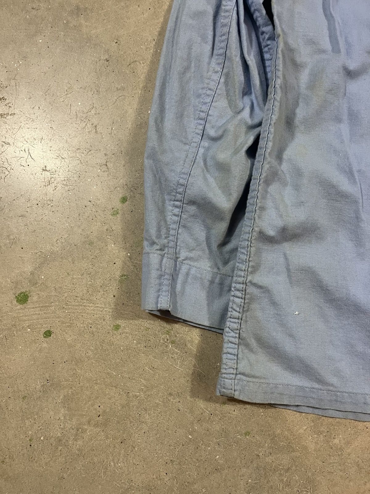 Vintage Vintage 50s 60s Blue Cotton Uniform Jacket Size US S / EU 44-46 / 1 - 7 Thumbnail