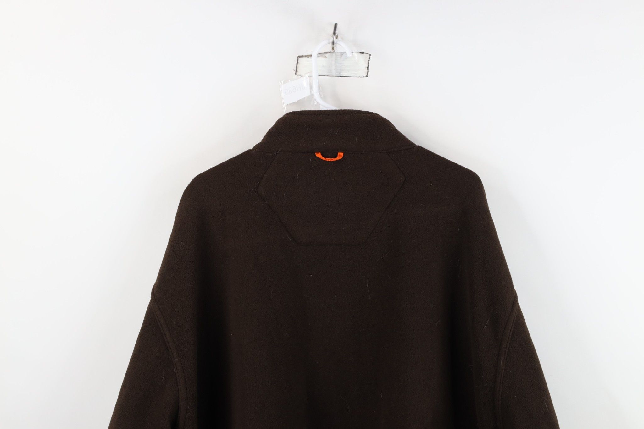 Vintage Vintage 2 In 1 Cleveland Football Hooded Jacket Orange Size US XL / EU 56 / 4 - 16 Thumbnail