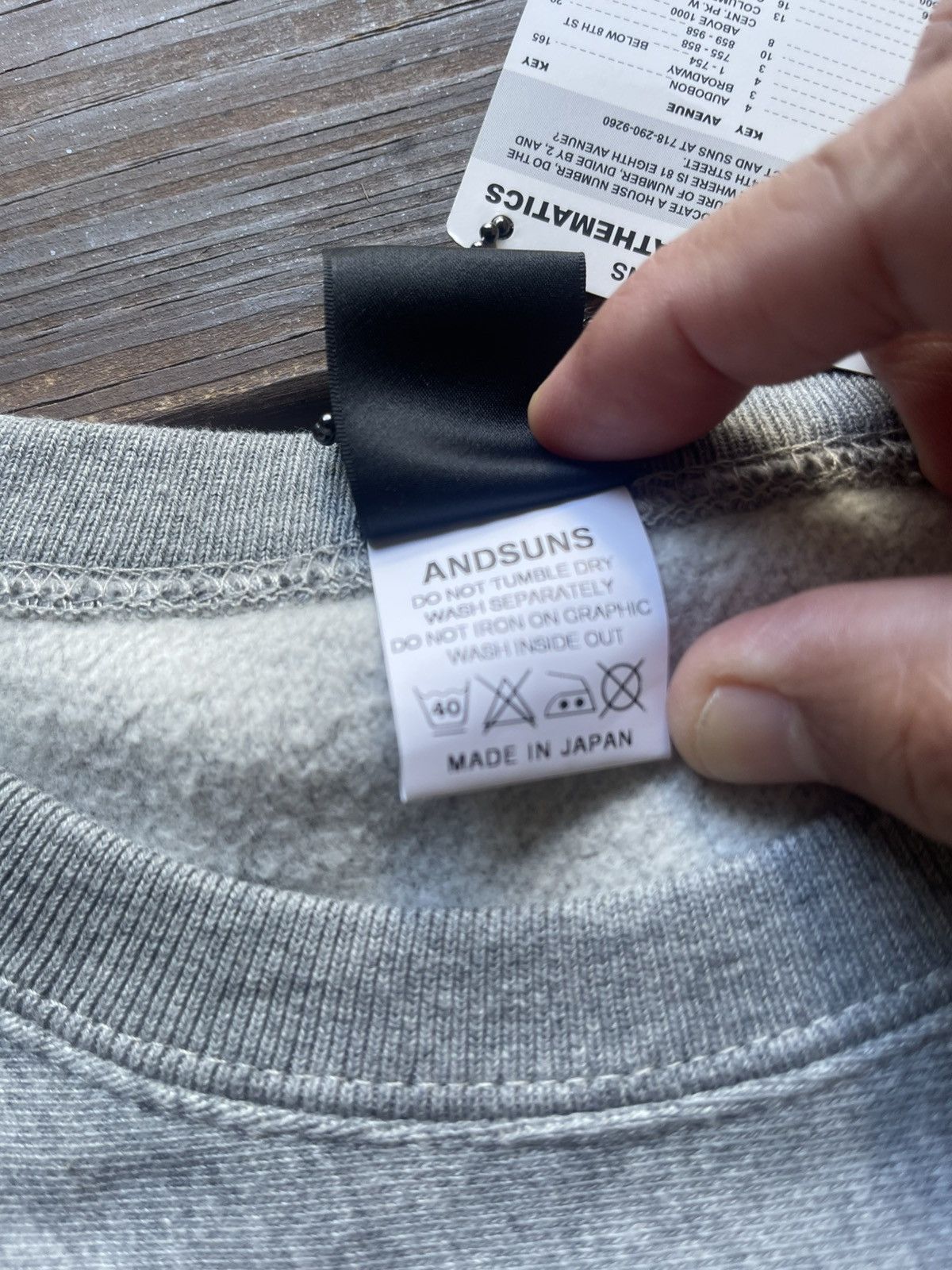 ANDSUNS NWT AndSuns crewneck sweatshirt Size US XL / EU 56 / 4 - 4 Thumbnail