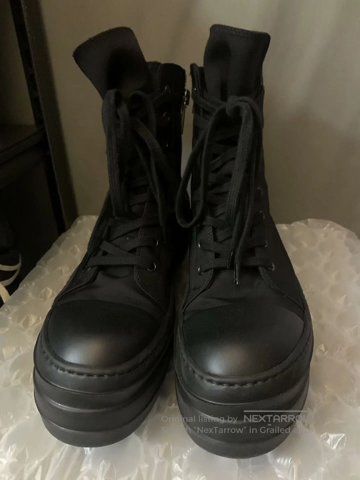 Rick Owens rick owens thick-soled black sneakers size 39. Size US 6 / EU 39 - 2 Thumbnail