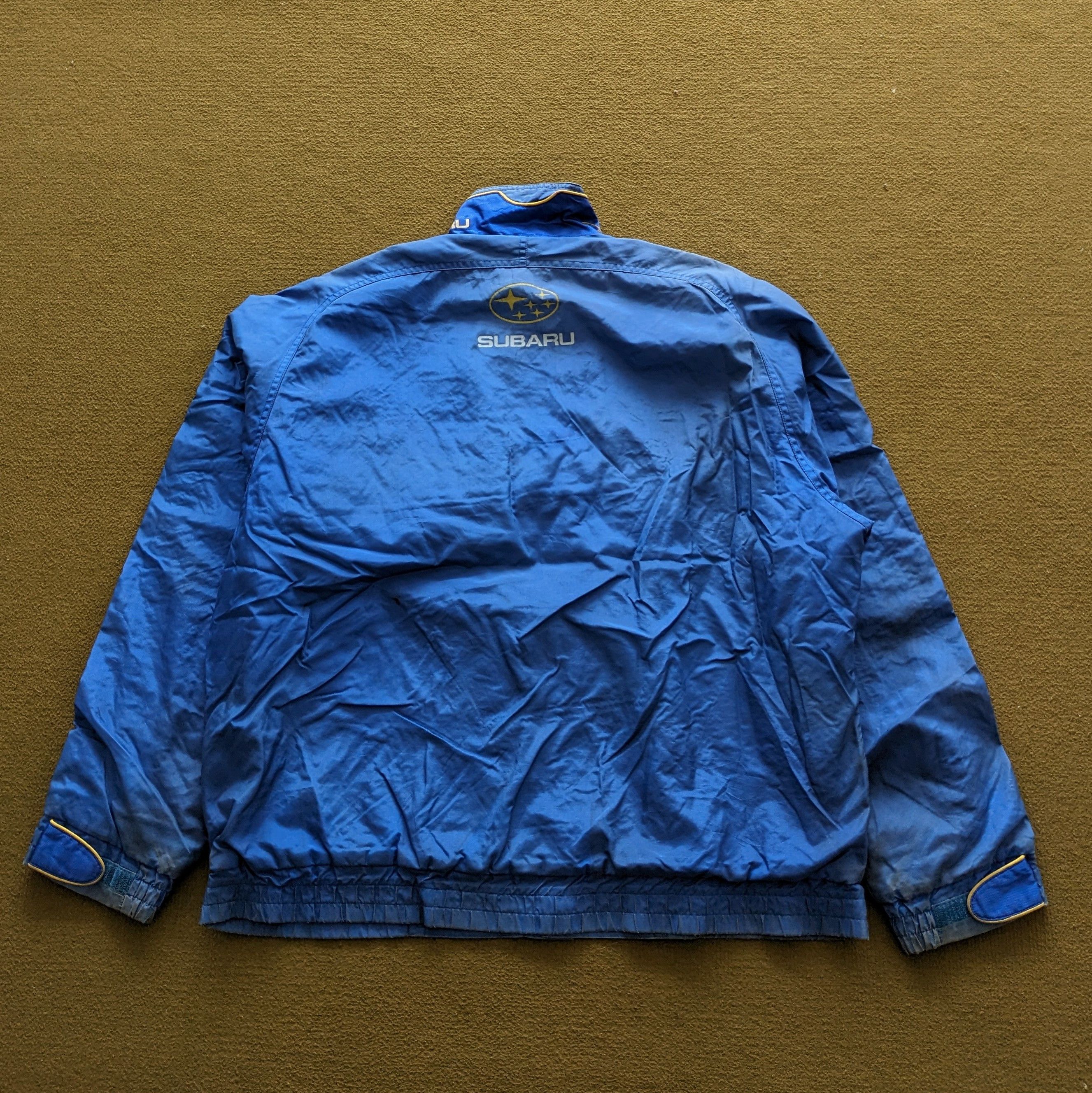 Vintage Vintage SUBARU Racing Bomber Custom Jacket Size US XL / EU 56 / 4 - 1 Thumbnail