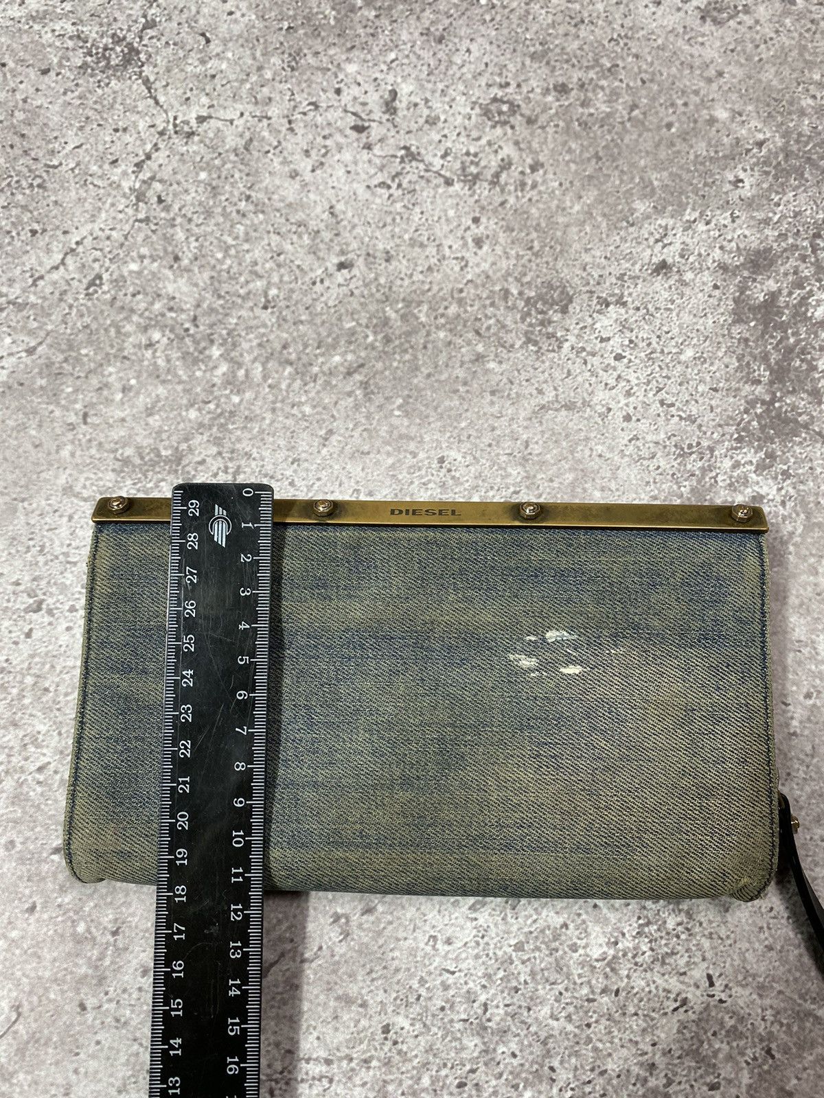 Diesel × Vintage DIESEL Avant Garde denim wallet Size ONE SIZE - 17 Thumbnail