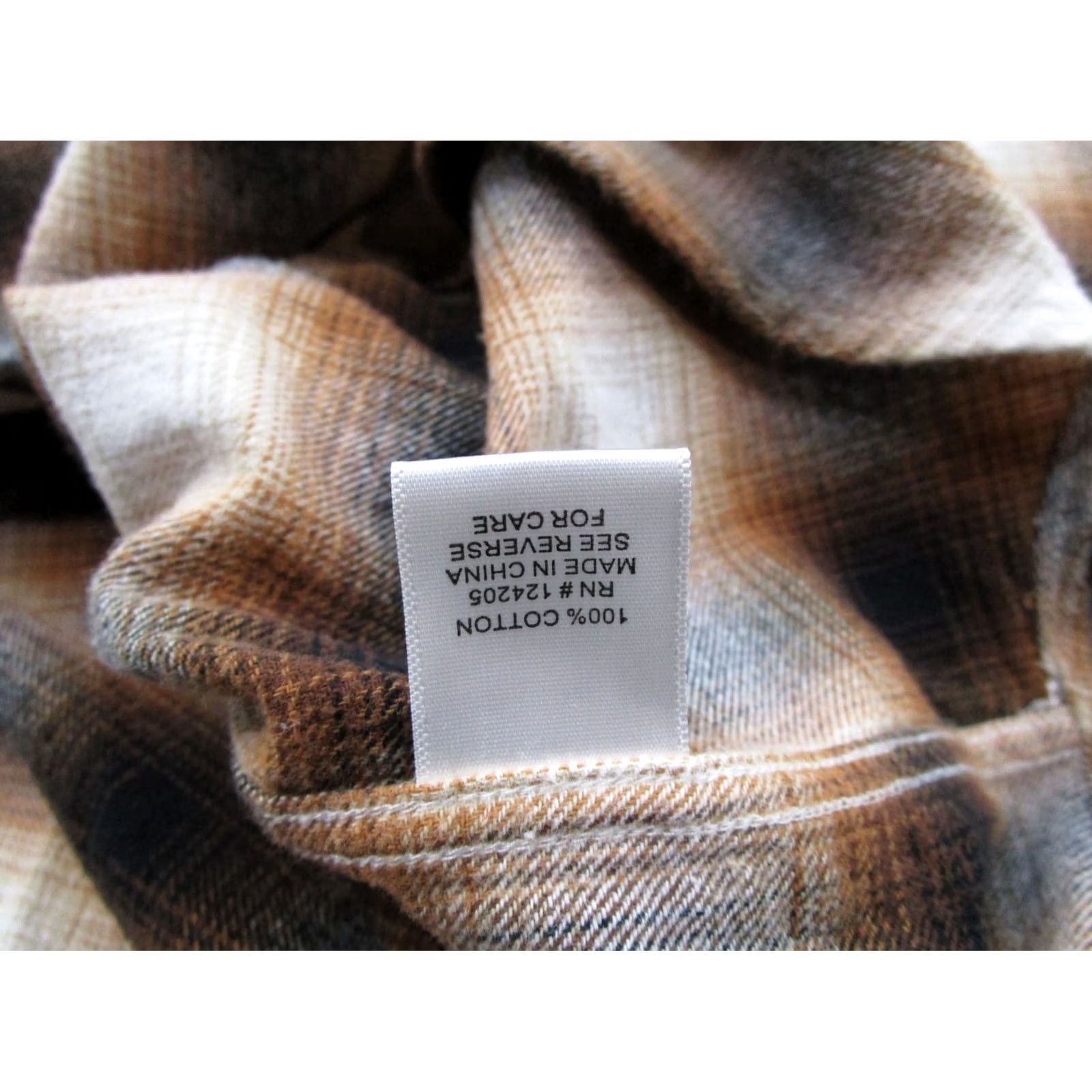 Vintage Gunnison Creek Outfitters Brown Plaid Long Sleeve Button-Up Shirt XL Western Men Size US XL / EU 56 / 4 - 3 Thumbnail