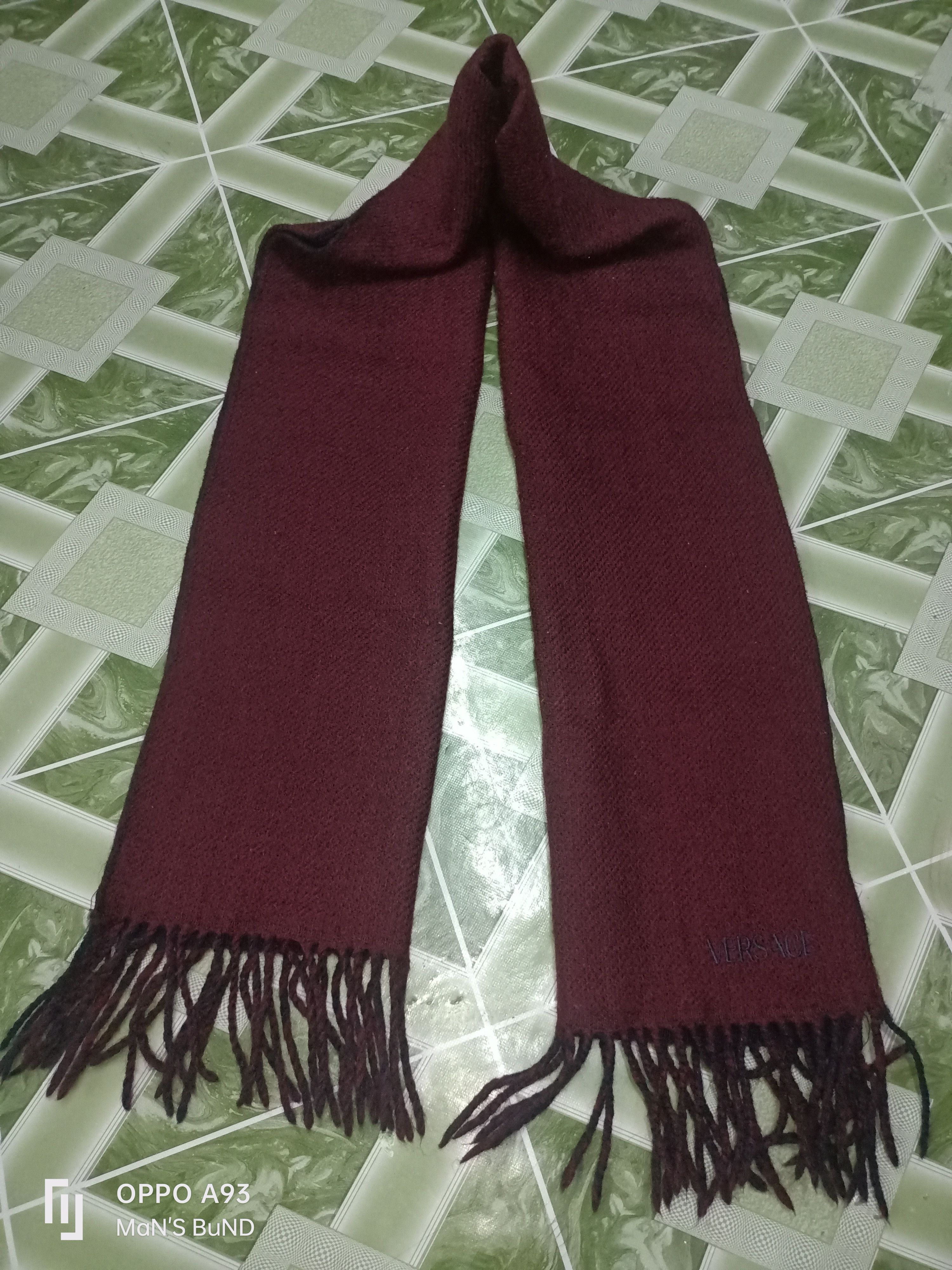 Versace × Vintage Vintage Versace Scarf Muffler Size ONE SIZE - 2 Thumbnail