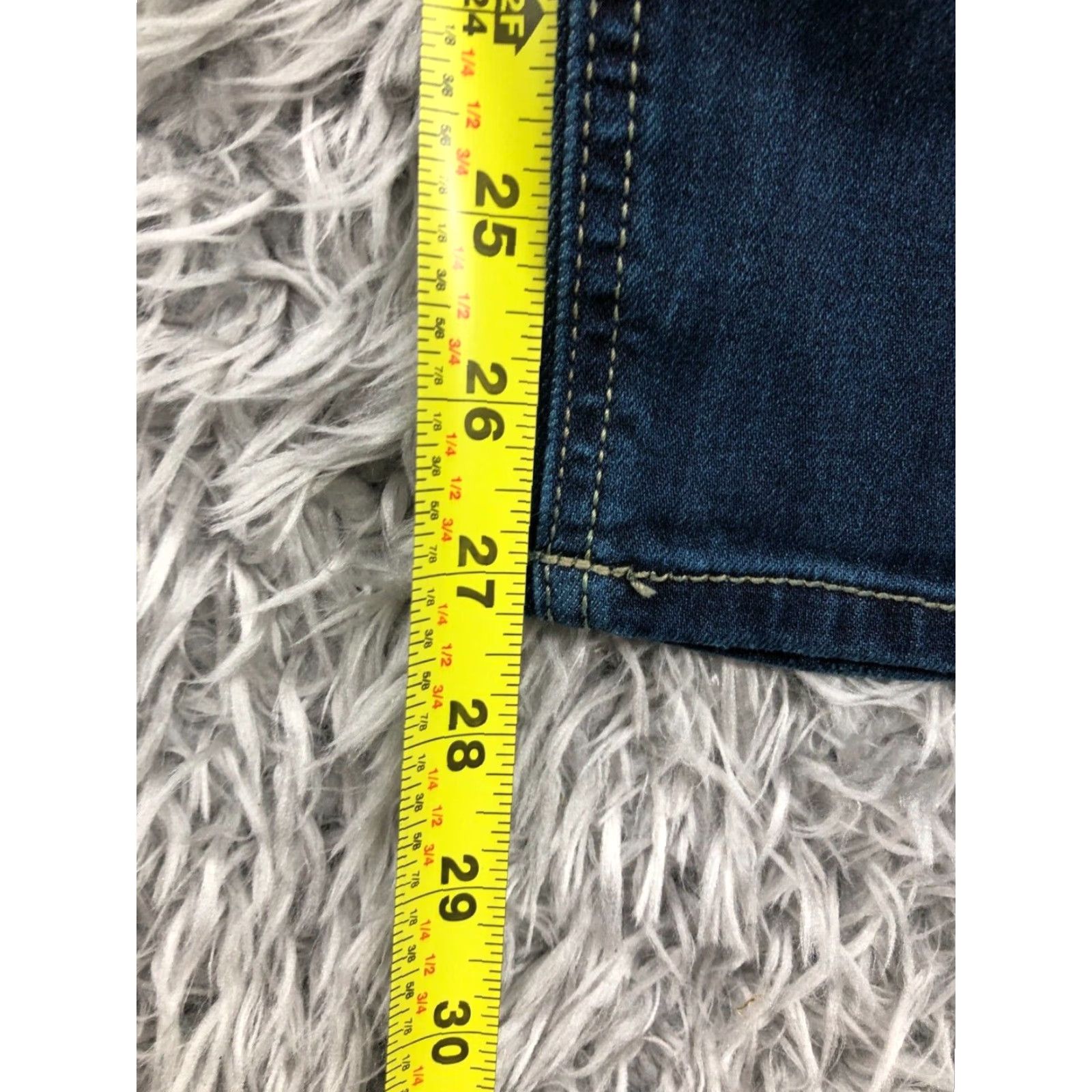 Vintage Rue 21 Jeans High Rise Jegging Size 6 Womens Blue Regular Denim 27 Waist 28 Inseam Size 28" / US 6 / IT 42 - 3 Thumbnail