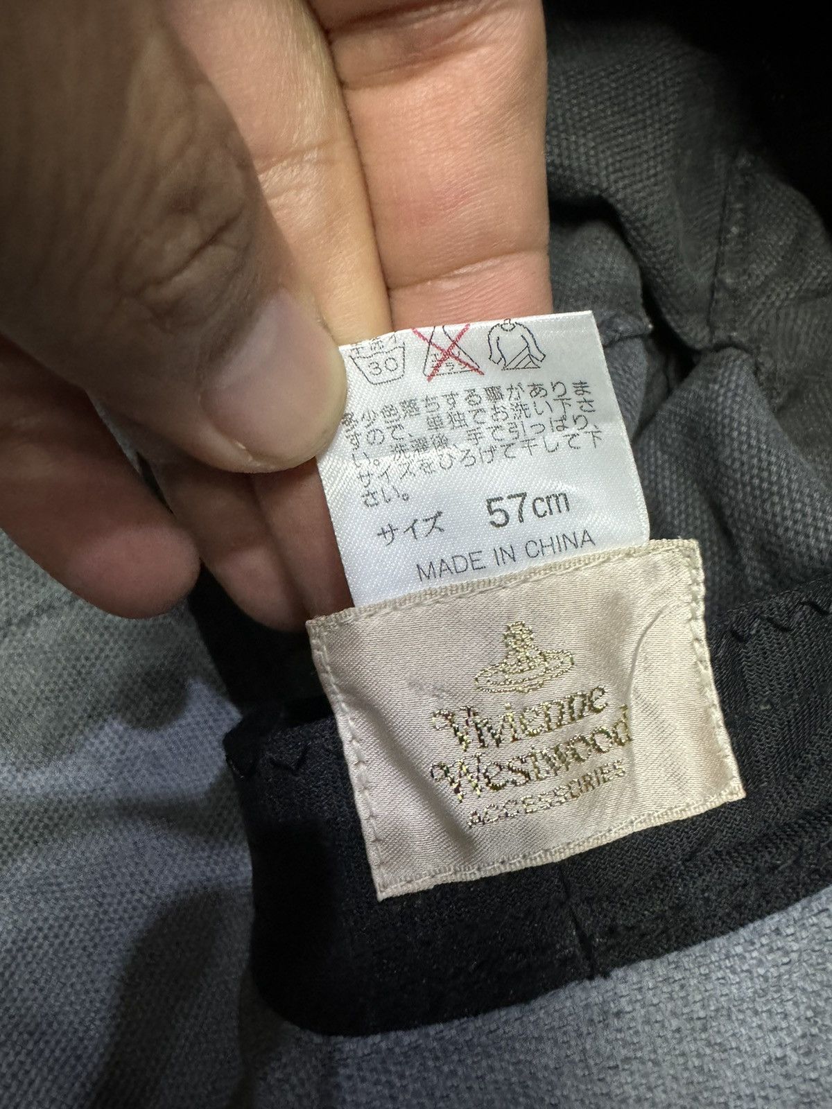 Vivienne Westwood VIVIENNE WESTWOOD FABRIC BUCKET HAT Size ONE SIZE - 5 Thumbnail