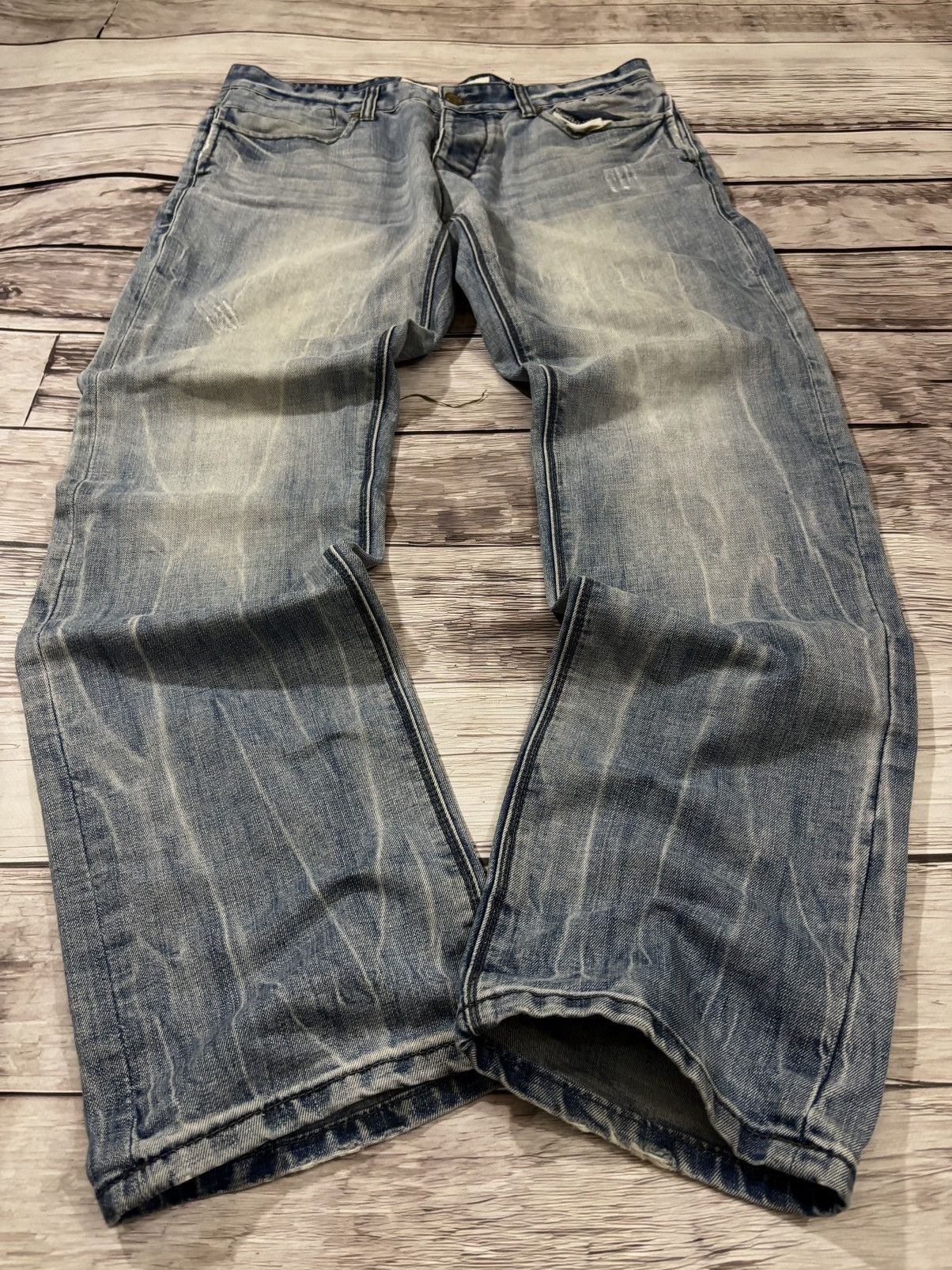 Japanese Brand 💥 HYSTERIC GLAMOUR BALENCIAGA STYLE JAPANESE JEANS Size US 32 / EU 48 - 1 Thumbnail