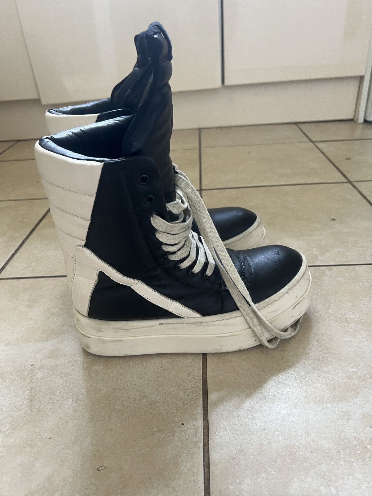Rick Owens Rick owens geobasket mega Size US 9.5 / IT 39.5 - 4 Thumbnail