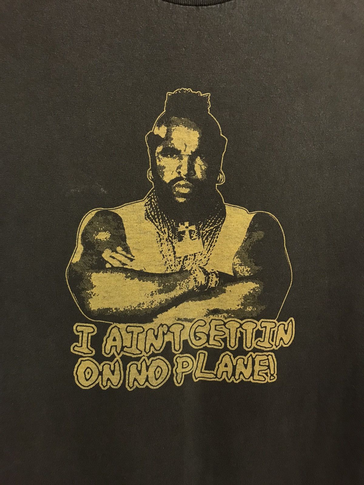 Vintage Vintage The A Team Mr.T I ain’t getting on no plane tee Size US L / EU 52-54 / 3 - 3 Thumbnail