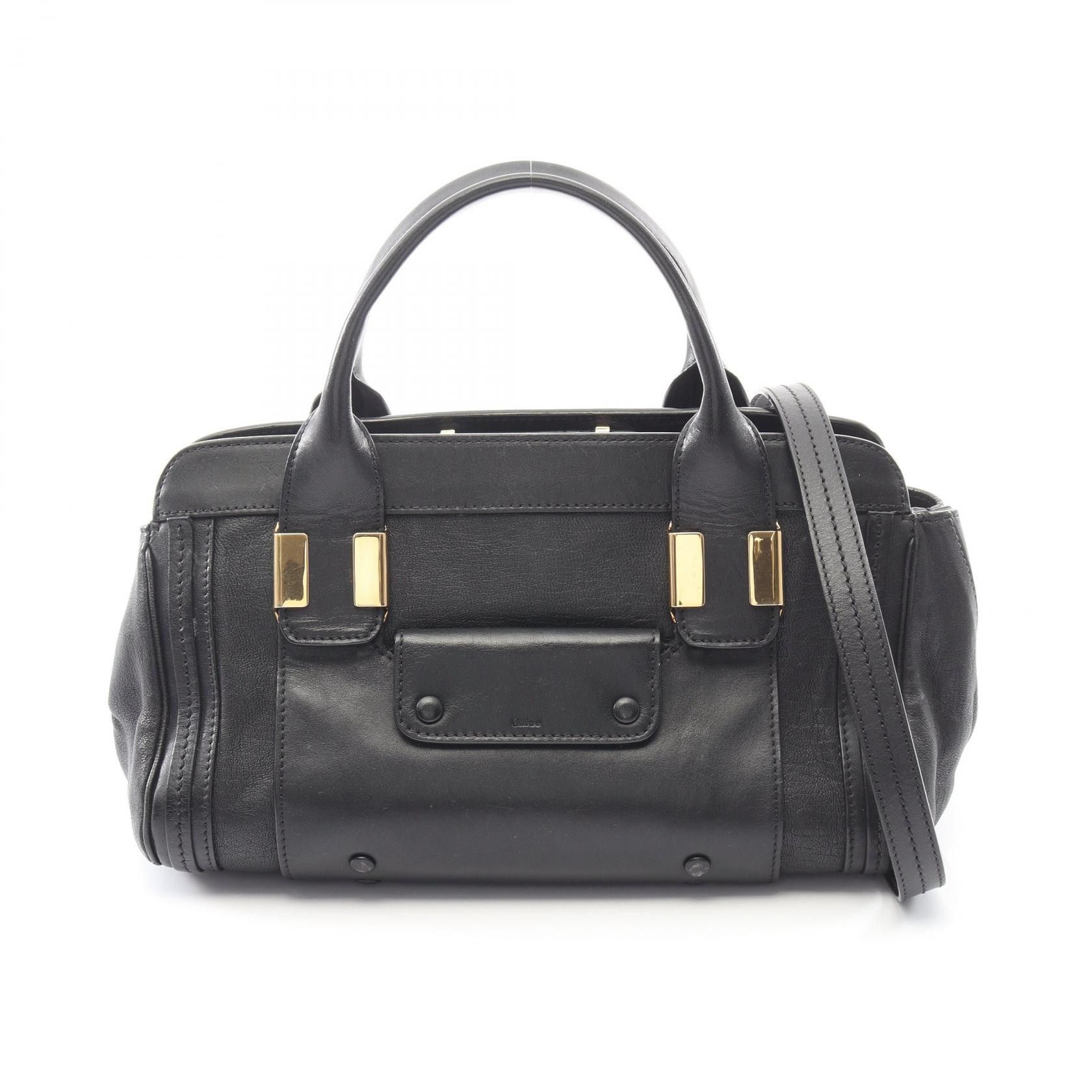 Chloe Chloe Chloe ALICE leather handbag Leather Handbag DUTY FREE for USA Size ONE SIZE - 1 Thumbnail