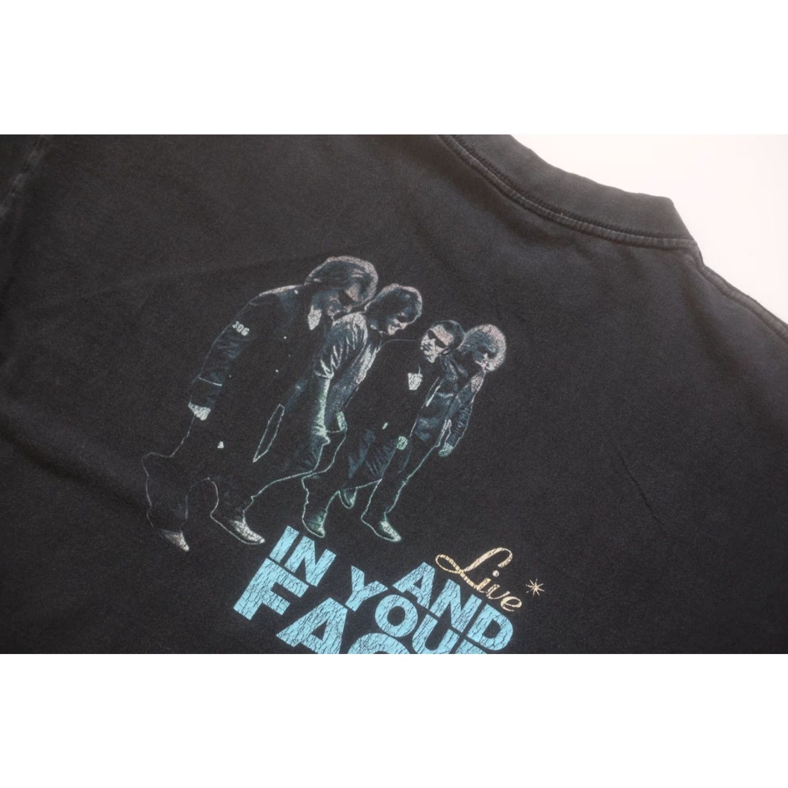 Etro VINTAGE BON JOVI ROCK VGT Y2K RETRO LOST HIGHWAY LIVE MUSIC BLACK GRAPHIC T SHIRT XL Size US XL / EU 56 / 4 - 6 Thumbnail