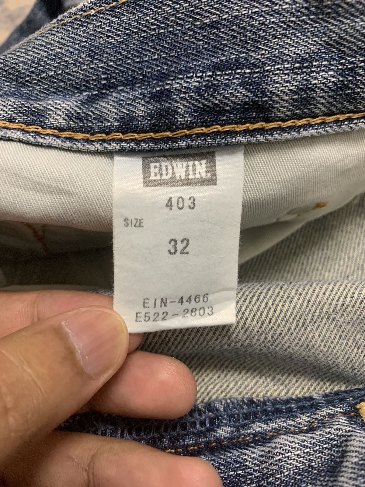 Vintage EDWIN 403 Baggy JEANS 34x31