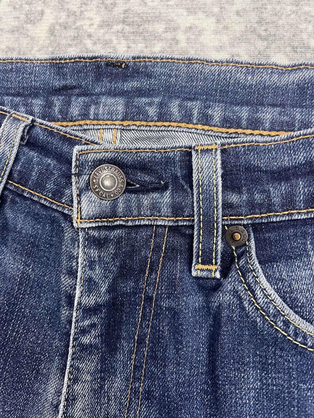 Levi's 90s Levis 505 Big E Distressed Denim Size US 31 - 5 Thumbnail