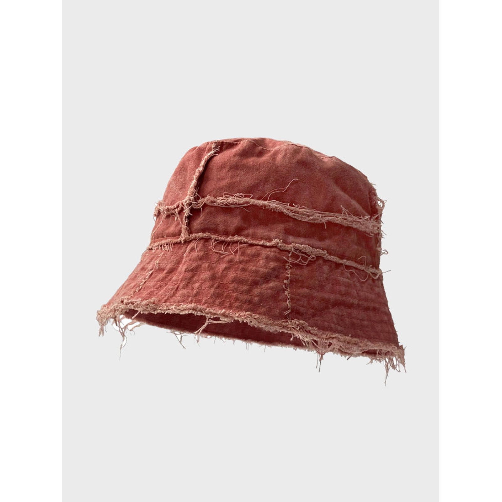 Japanese Brand Distressed Cotton Bucket Hat - Outdoor Utility Hat Size ONE SIZE - 7 Thumbnail