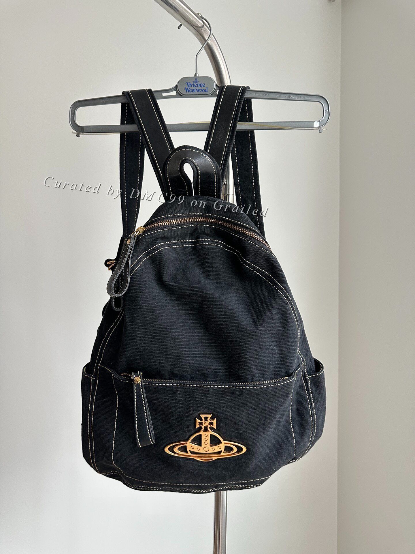 Vivienne Westwood Canvas Orb Backpack & Accessories | Grailed