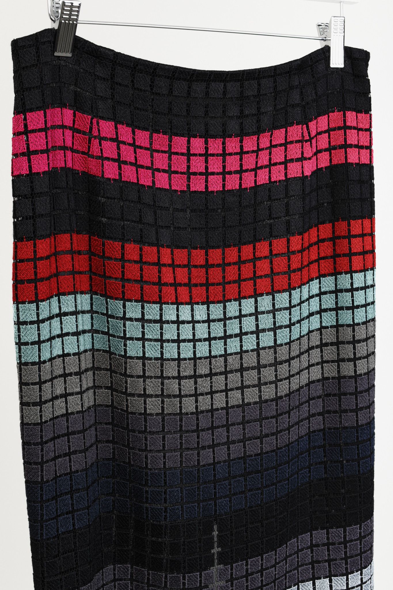 Other Marco De Vincenzo Multicolor Block Pattern Skirt Size 30" / US 8 / IT 44 - 3 Thumbnail