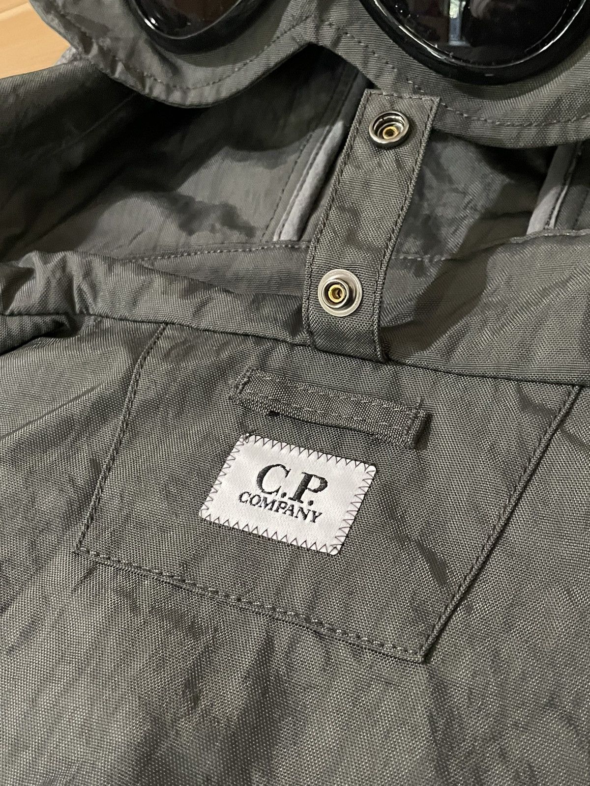 C.P. Company C.P. Company Shetland Twill Mile Hooded Jacket Size US XXL / EU 58 / 5 - 14 Thumbnail