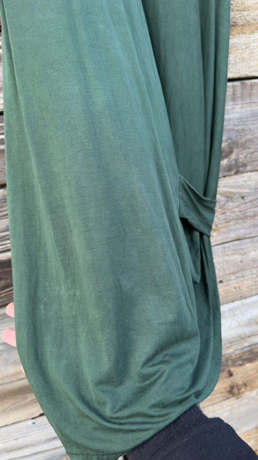 Acne Studios Acne Studios Green Lyocell Wrap Draped Sleeveless Dress Size S / US 4 / IT 40 - 7 Thumbnail