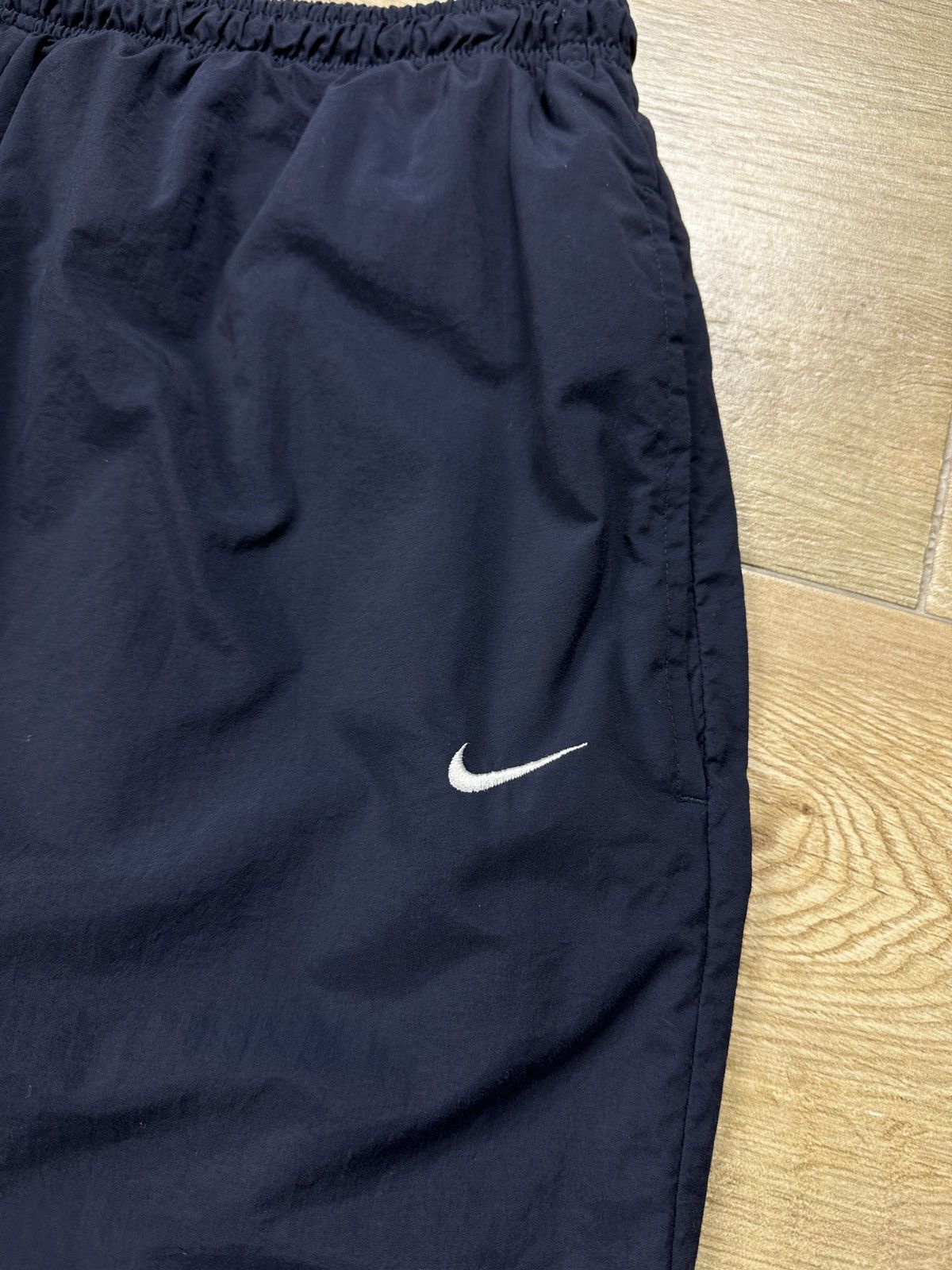 Nike × Vintage Vintage 90’s Nike Nylon Drill Baggy Track Pants Y2K Joggers Size US 34 / EU 50 - 5 Thumbnail