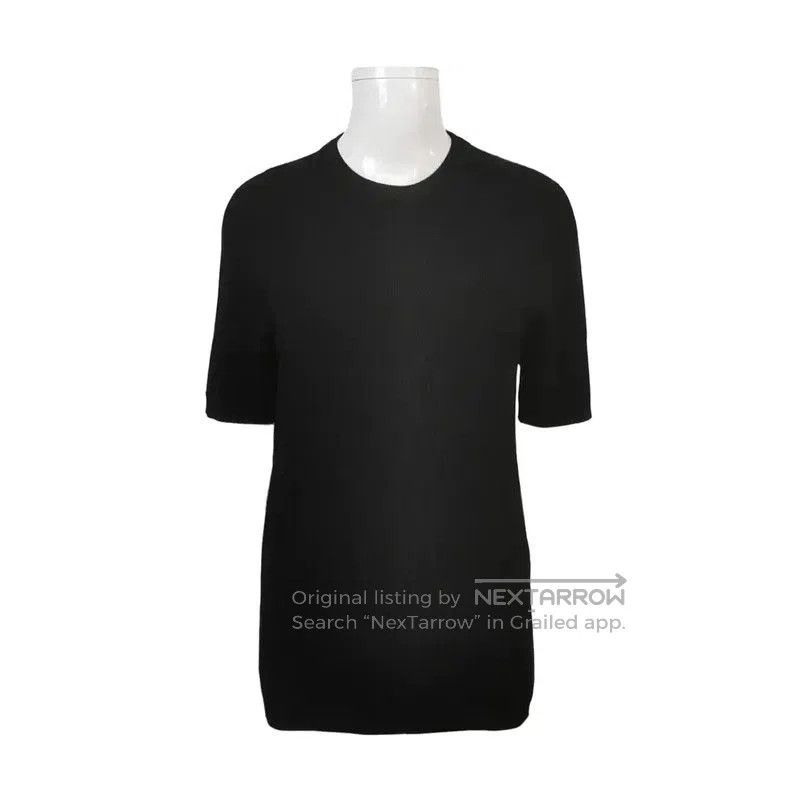 Fendi Fendi Black Logo Embroidered Knit Top Size S . Size S / US 4 / IT 40 - 1 Thumbnail