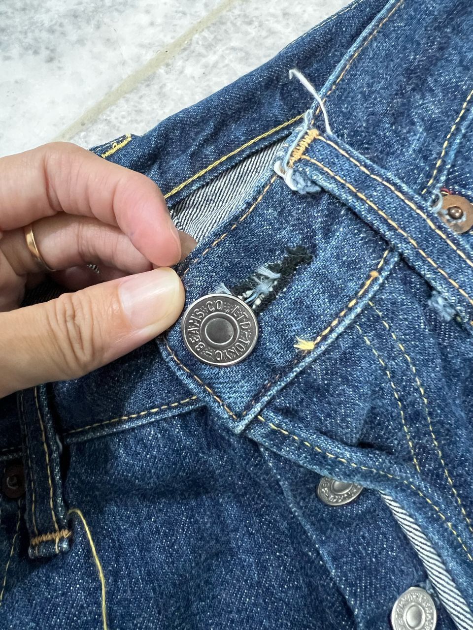 Beams Plus × Japanese Brand Japanese Brand Beams Tokyo Denime Jeans Size US 31 - 4 Thumbnail