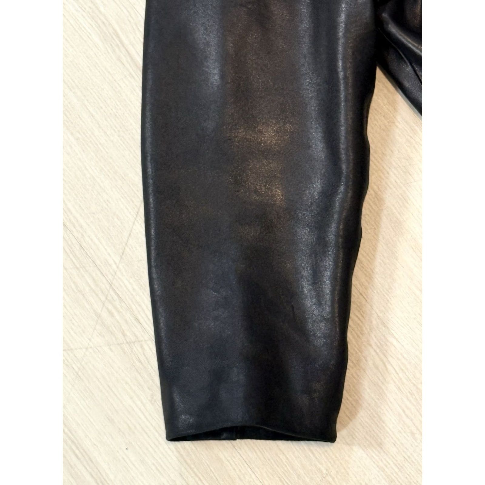 Brooks Brothers Brooks Brothers Bomber Jacket M Leather Wool Lined Black Zip Mens Casual Size US M / EU 48-50 / 2 - 7 Thumbnail