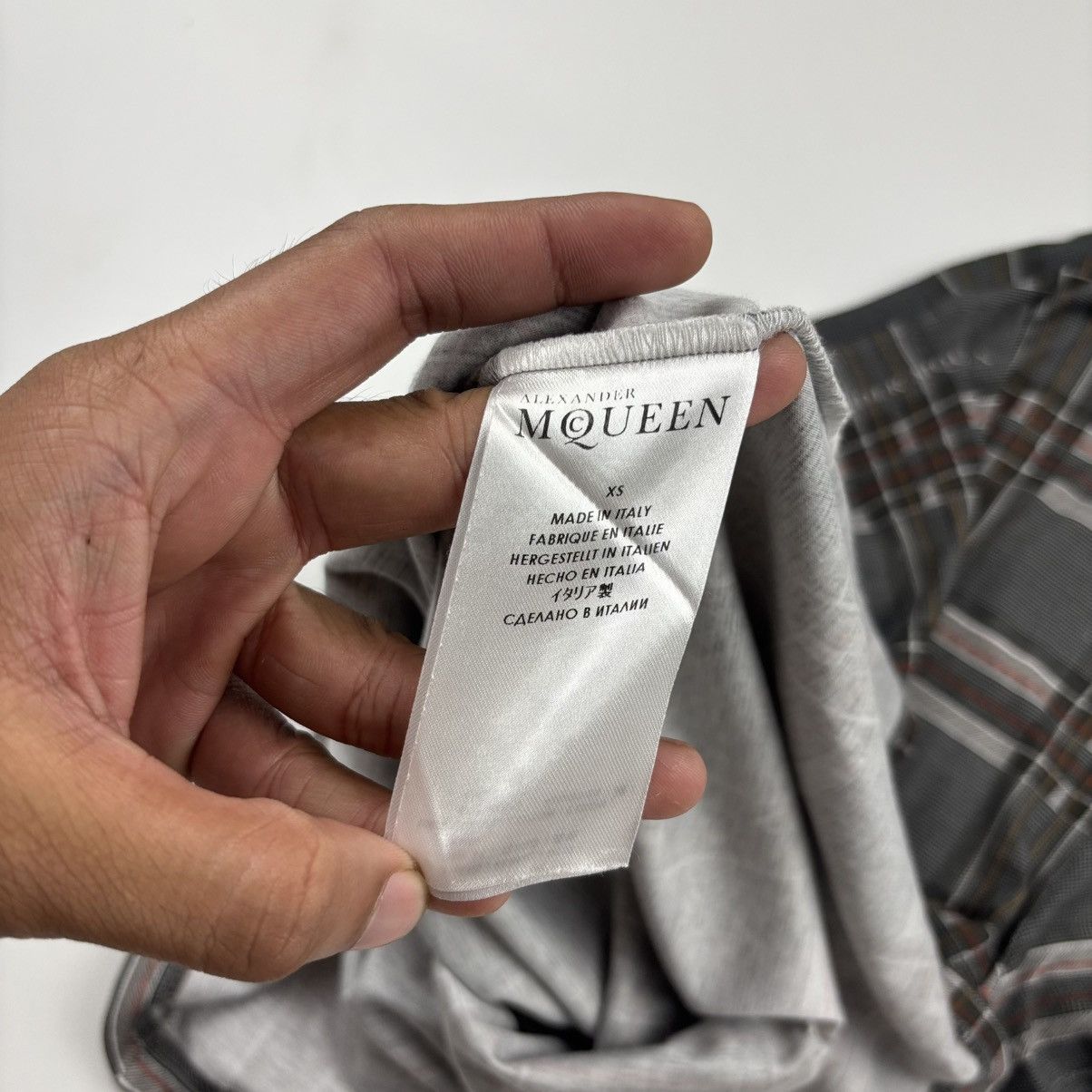 Alexander McQueen Alexander McQueen Skull Print Checked Shirt Size US XS / EU 42 / 0 - 6 Thumbnail