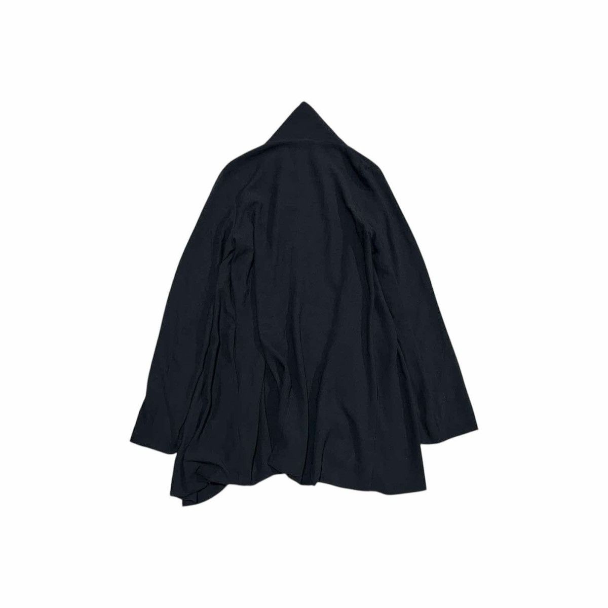 Japanese Brand 🔥Vintage Juriano Jurrie Drape Cardigan See Thru Double Layer Size US L / EU 52-54 / 3 - 9 Thumbnail