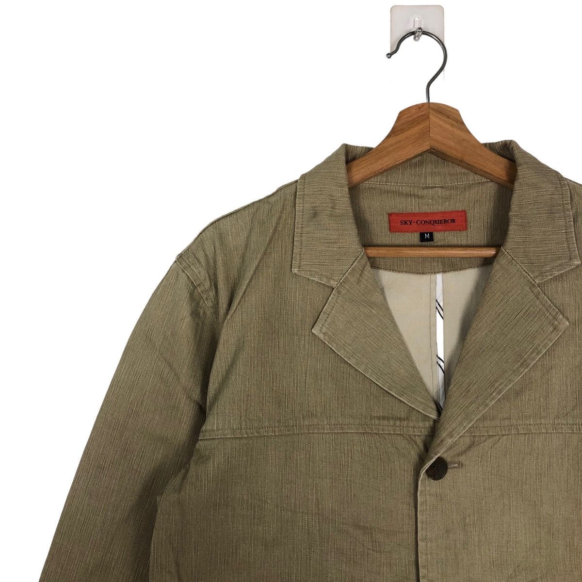 Japanese Brand 🔥90’s HIKORY CHORE JACKET SKY-CONQUEROD JAPAN MADE Size US M / EU 48-50 / 2 - 7 Thumbnail
