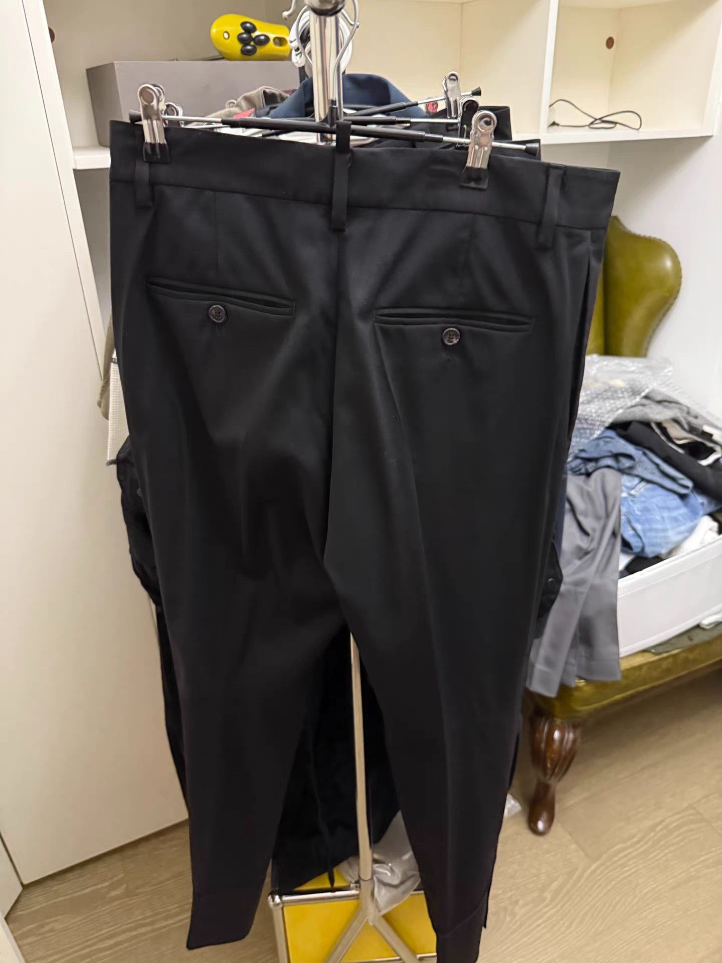 Dsquared2 Dsquared2 Wool Straight Flare Dress Pants K27 Size US 32 / EU 48 - 3 Thumbnail