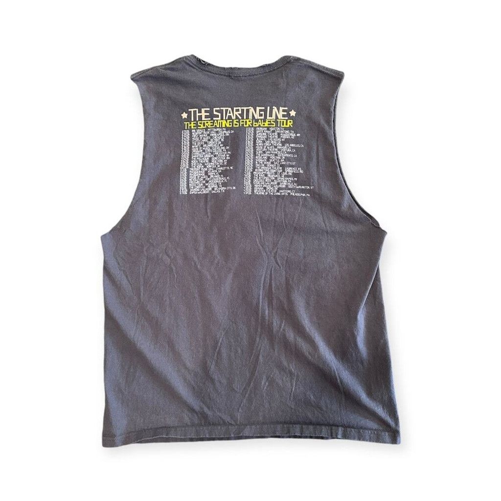 Hanes Vintage The Starting Line Screaming is for Babies Tour Shirt Size US L / EU 52-54 / 3 - 2 Thumbnail