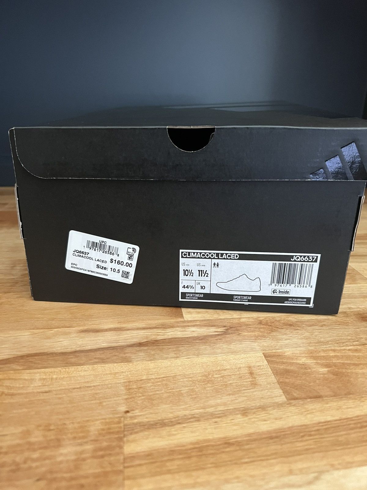 Adidas adidas CLIMACOOL 4D Laced White & Black (JQ6637) Size US 10.5 / EU 43-44 - 8 Thumbnail