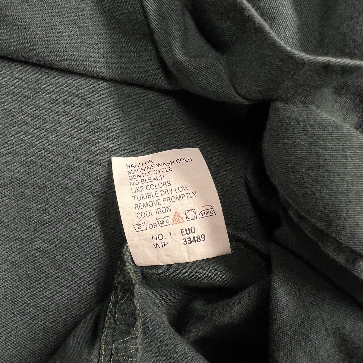 Vintage × Woolrich Woolen Mills Woolrich Button Up Shirt Green Pocket Solid Fern Classic Size M / US 6-8 / IT 42-44 - 9 Thumbnail