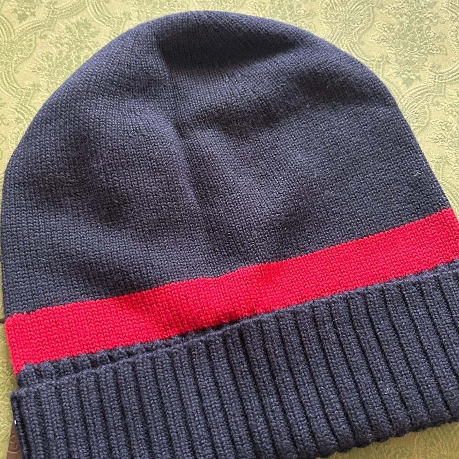 Gucci GUCCI WOOL BEAMIE HAT / CAP NEW 494598 sizeM Size ONE SIZE - 3 Thumbnail