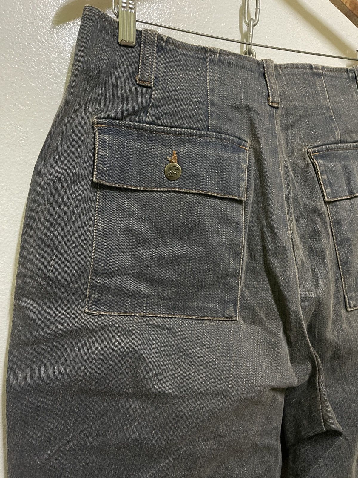 Jean Charles De Castelbajac × Vintage Castelbajac Sport Army Stretch Jeans Size 32" / US 10 / IT 46 - 15 Thumbnail