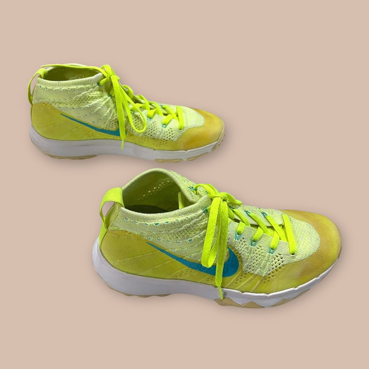 Nike Nike Flyknit Chukka Spikeless Golf Shoes Size US 6 / EU 39 - 6 Thumbnail
