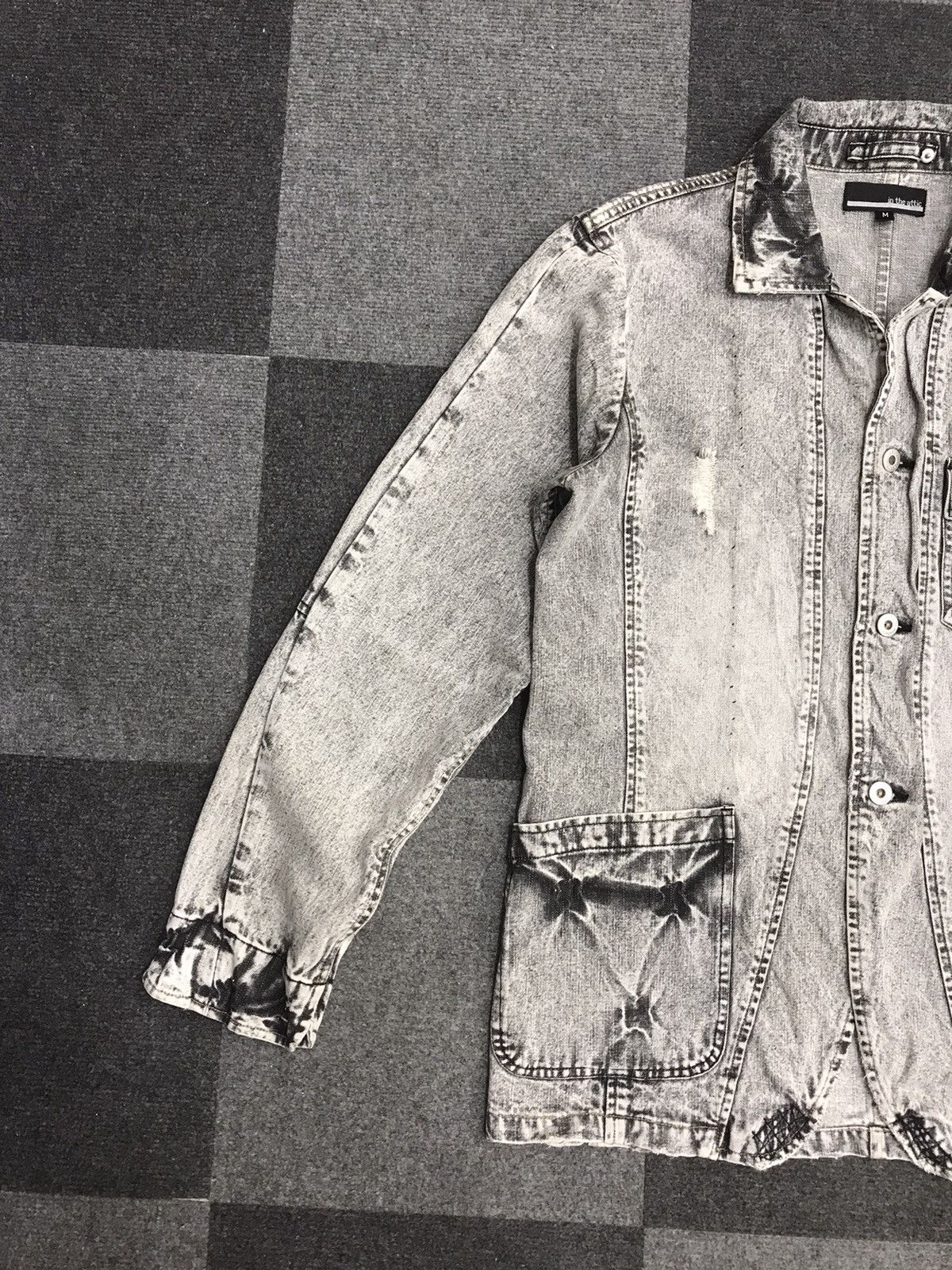 Japanese Brand in the attic Japan Punk Seditionaries Distresed Chore Jacket Size US M / EU 48-50 / 2 - 5 Thumbnail