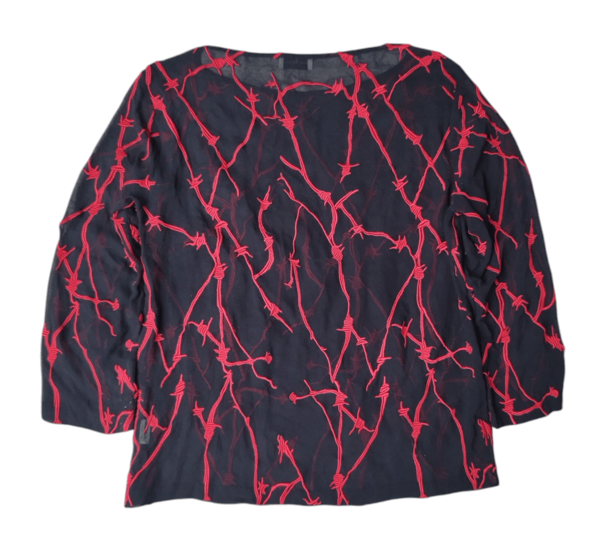 Dries Van Noten Dries van noten wire embroidery Longsleeve mesh Size M / US 6-8 / IT 42-44 - 4 Thumbnail