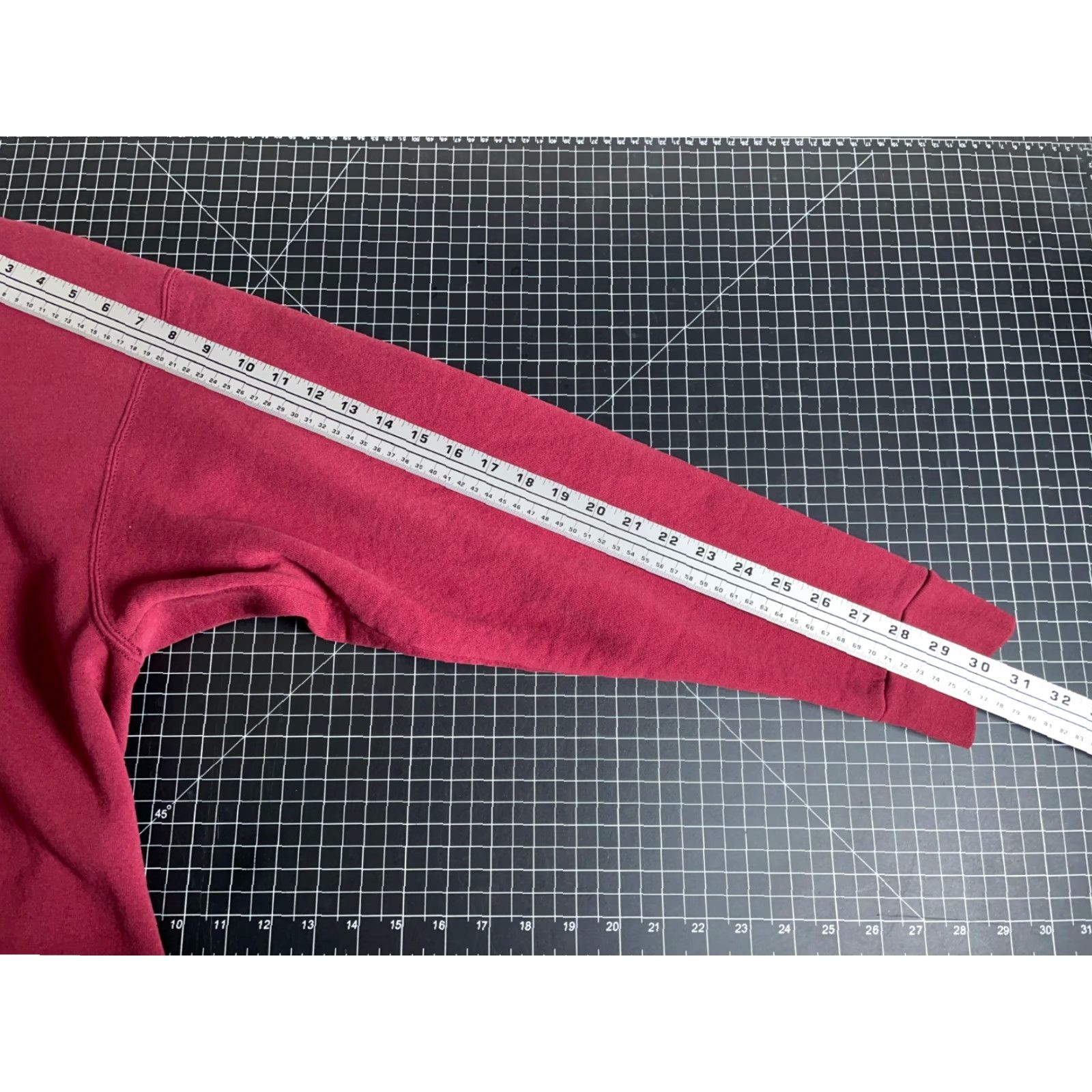 Vintage VINTAGE Oneita Michigan Sweatshirt Men XL Dark Red Embroidered Deer Crewneck Heavyweight Cotton Blend Fleece 90s Size US XL / EU 56 / 4 - 7 Thumbnail
