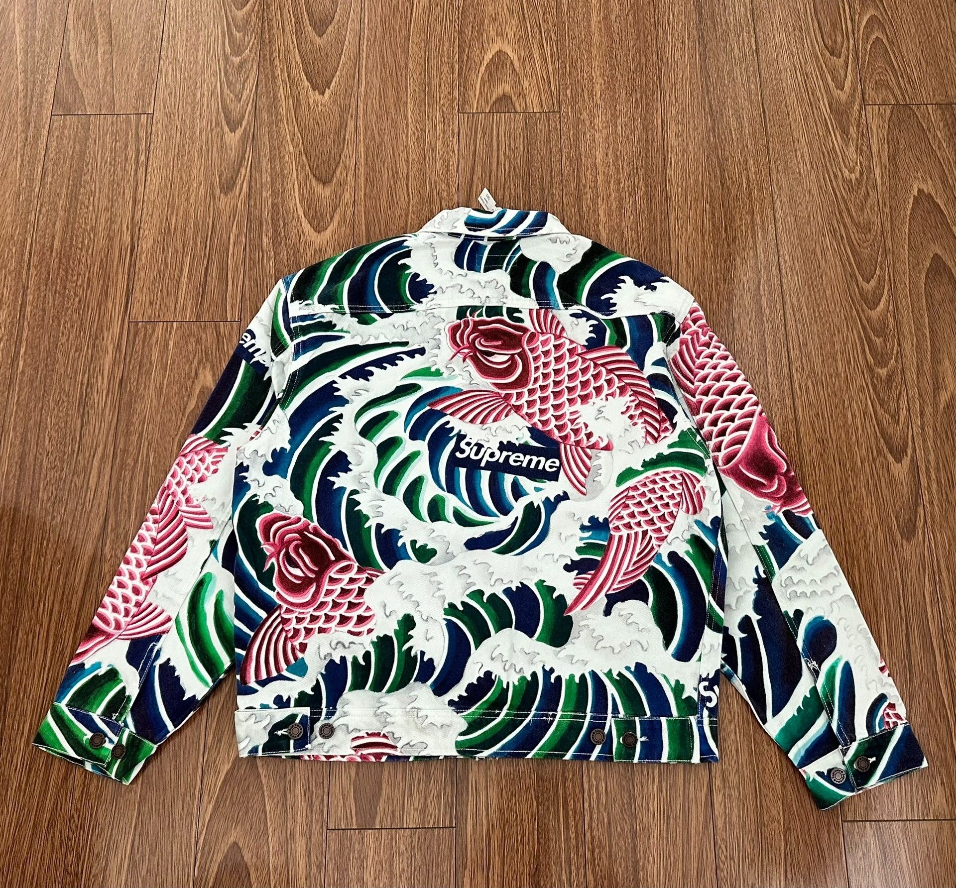 Supreme Supreme 20SS Waves Work Jacket Size US M / EU 48-50 / 2 - 2 Thumbnail