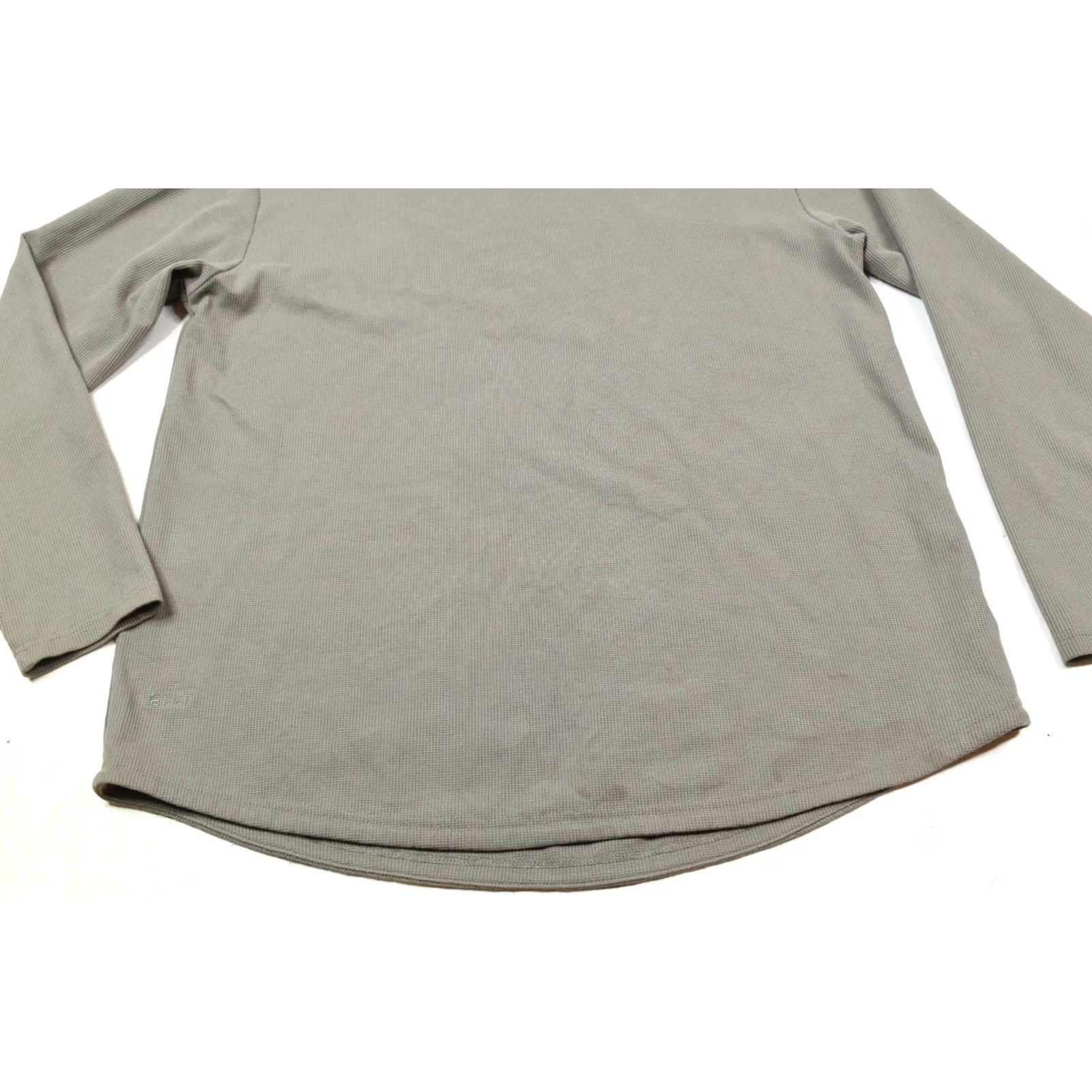 Olive BYLT Shirt Mens 2XL Olive Thermal Drop Cut Long Sleeve Pullover Athletic Fit Size US XXL / EU 58 / 5 - 4 Thumbnail