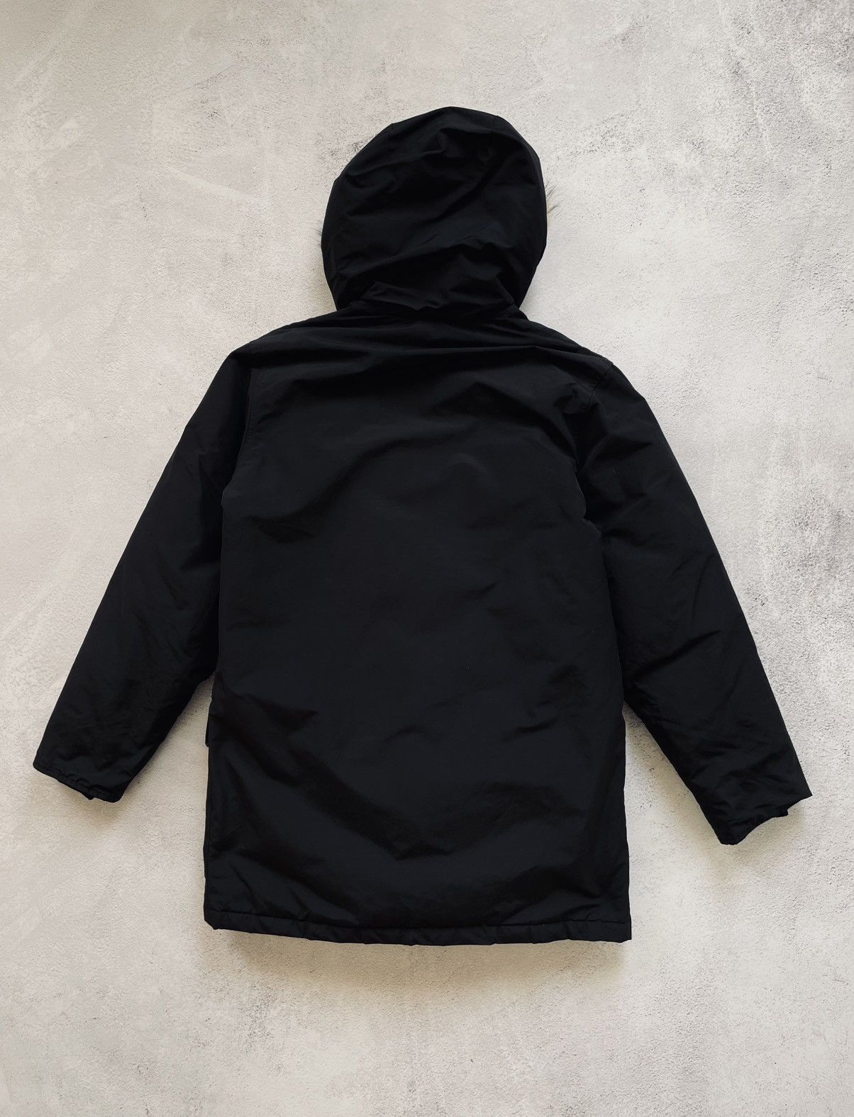Woolrich Woolen Mills Woolrich Mens Black Fur Hooded Parka Jacket Size US S / EU 44-46 / 1 - 17 Thumbnail