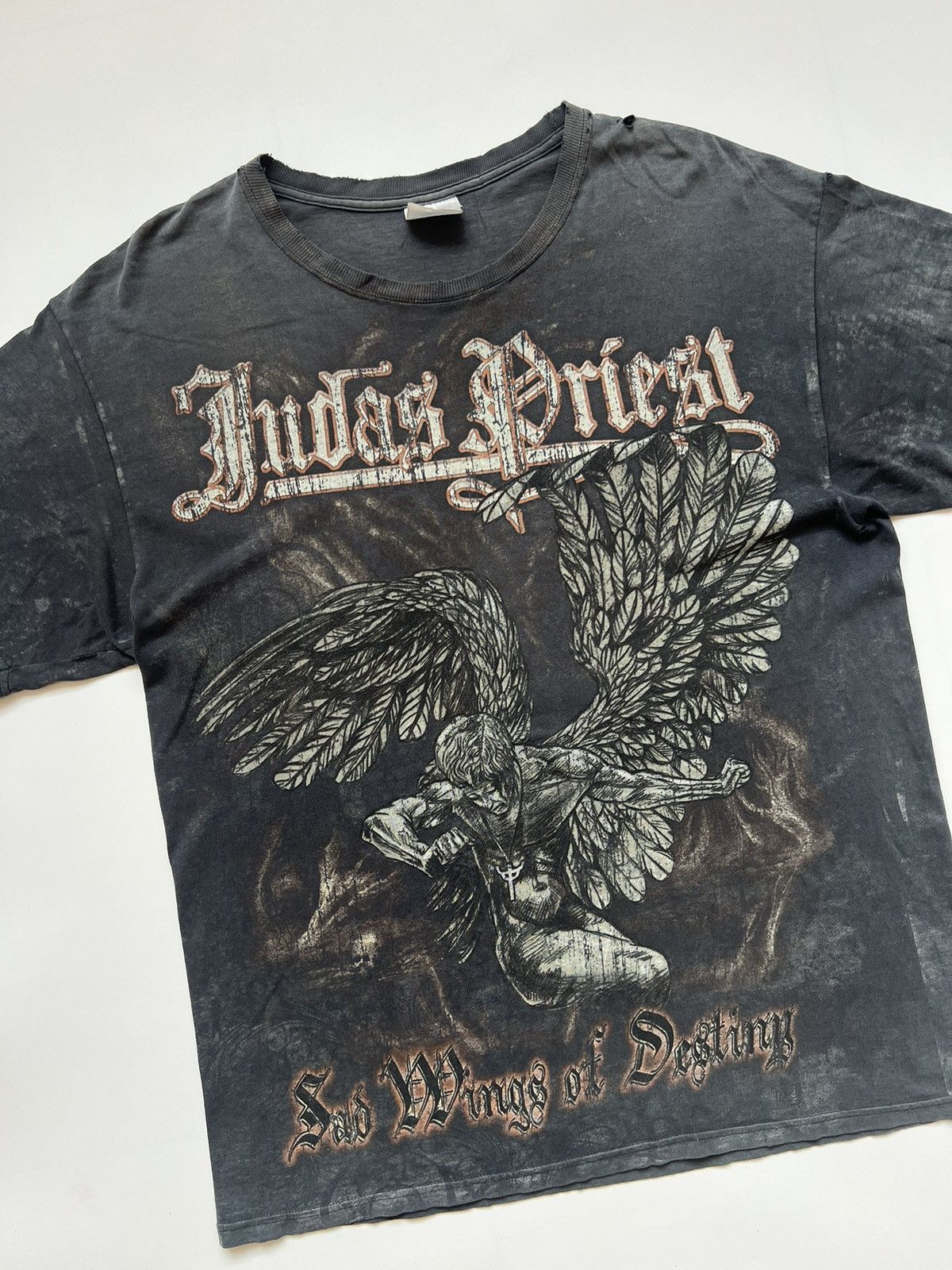 Band Tees 1990s Judas Priest "Sad Wings Of Destiny" Tees Size US L / EU 52-54 / 3 - 6 Thumbnail