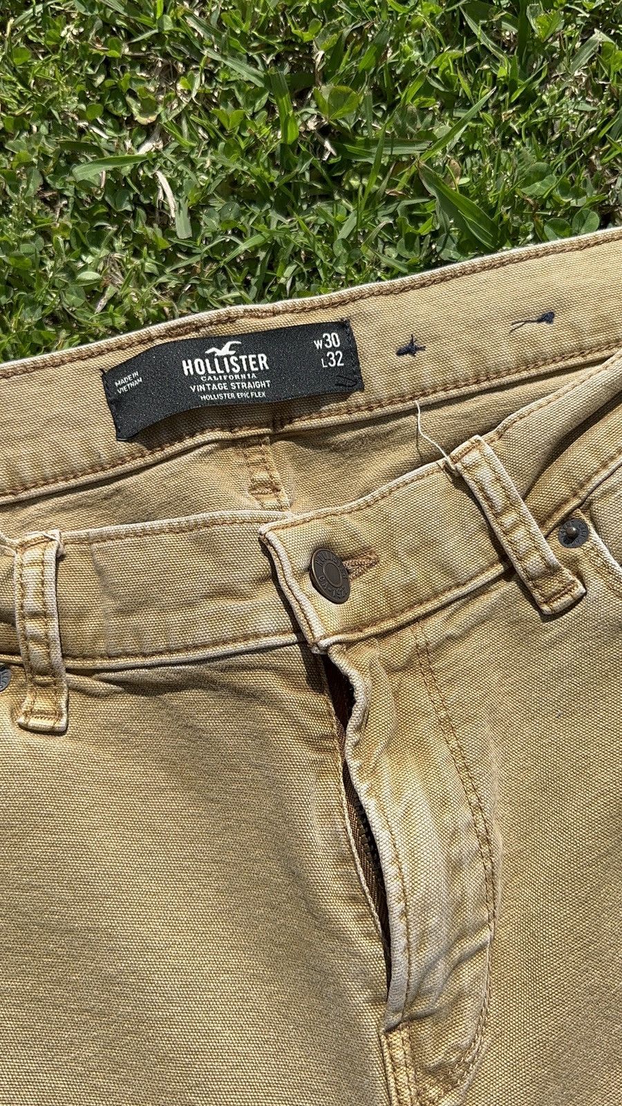 Carhartt × Hollister × Wrangler Crazy Hollister Double Knee Workpant RARE Size US 30 / EU 46 - 1 Thumbnail