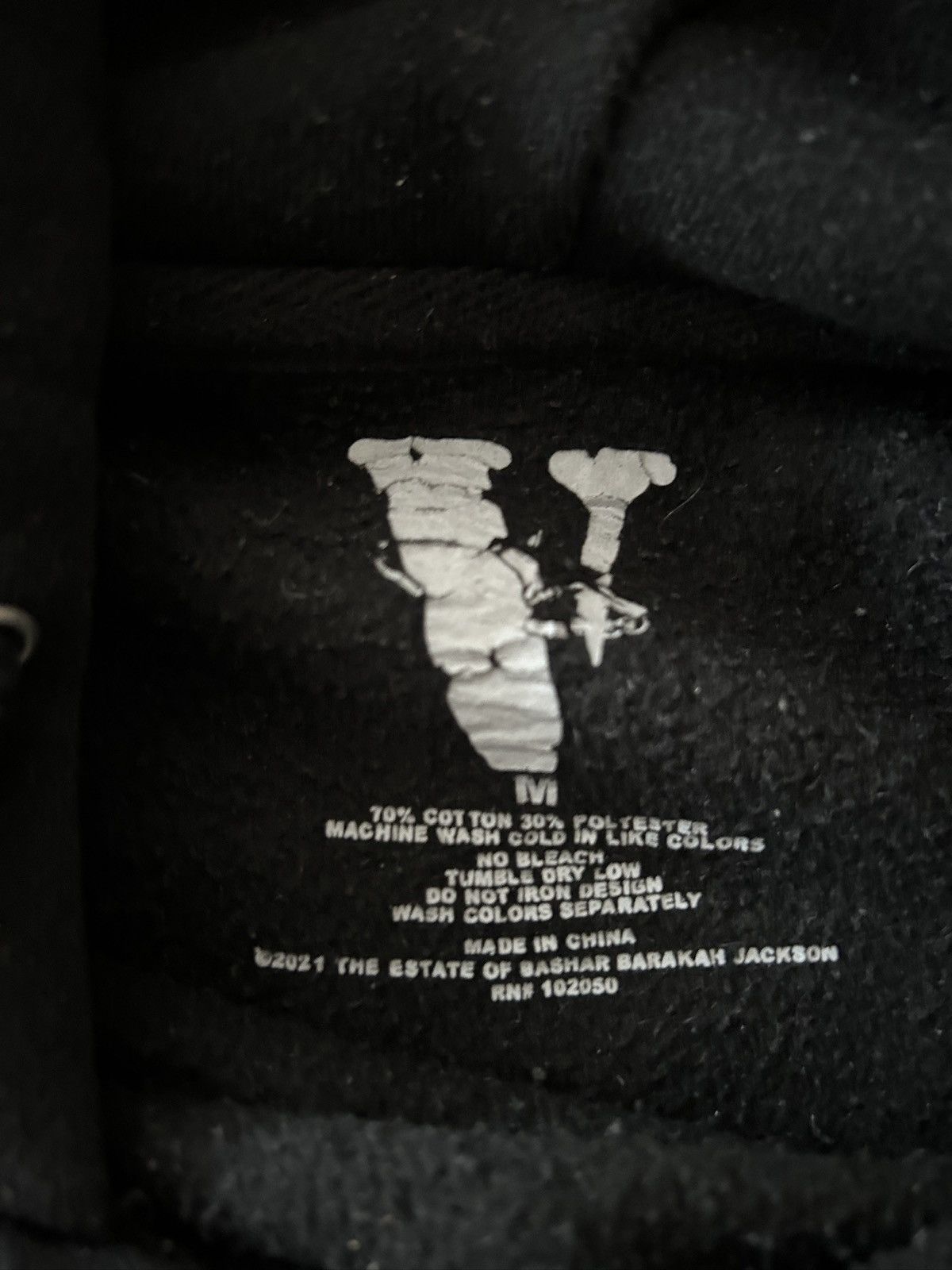 Vlone Vlone Pop Smoke hoodie Size US M / EU 48-50 / 2 - 3 Thumbnail