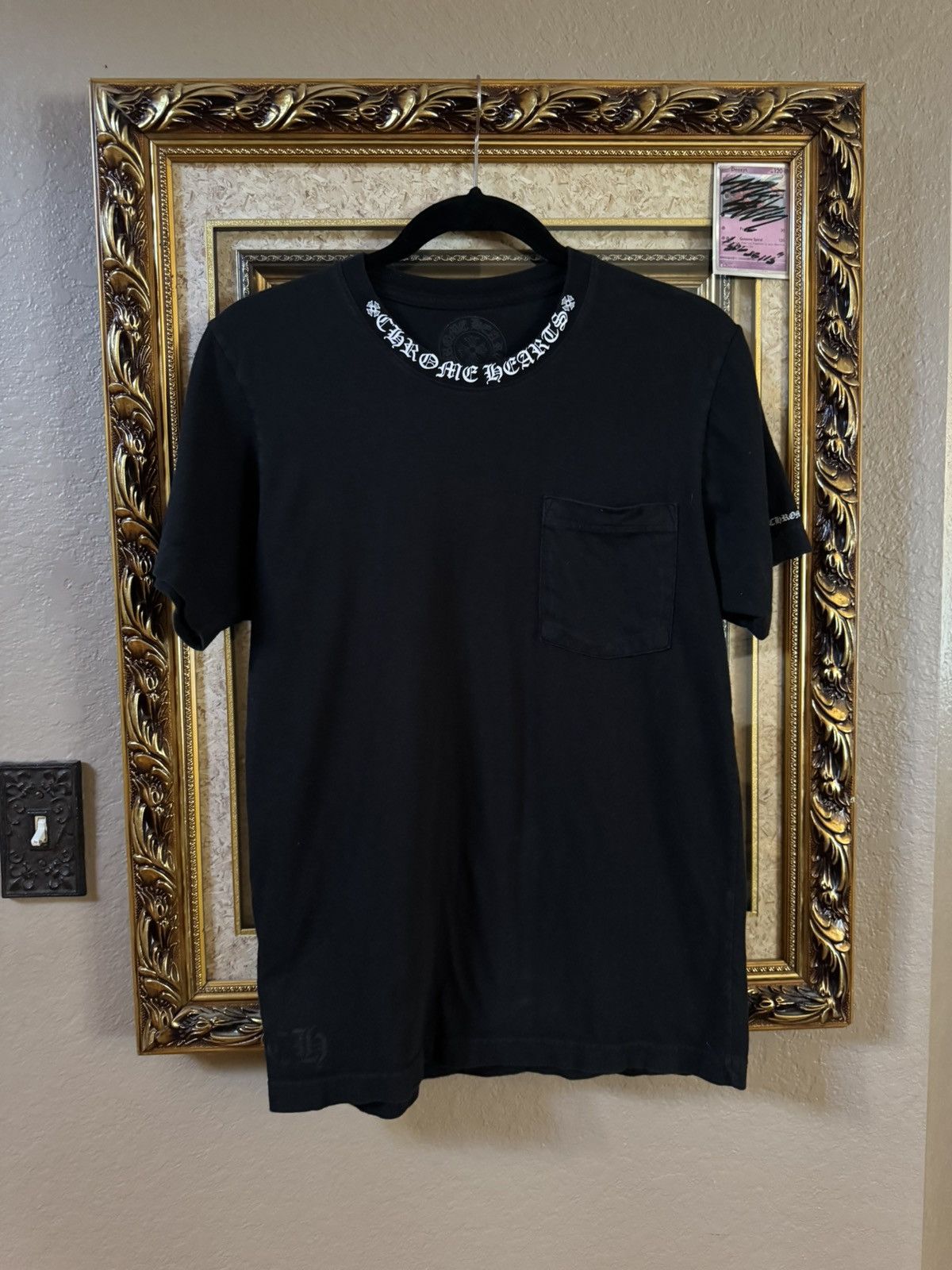 Chrome Hearts Chrome Hearts Collar Logo Shirt Size US S / EU 44-46 / 1 - 1 Thumbnail