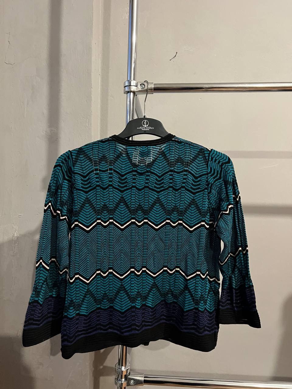 Missoni MISSONI WOMEN ABSTRACT CLASSIC BUTTON CARDIGAN RARE SIZE 44 Size M / US 6-8 / IT 42-44 - 9 Thumbnail