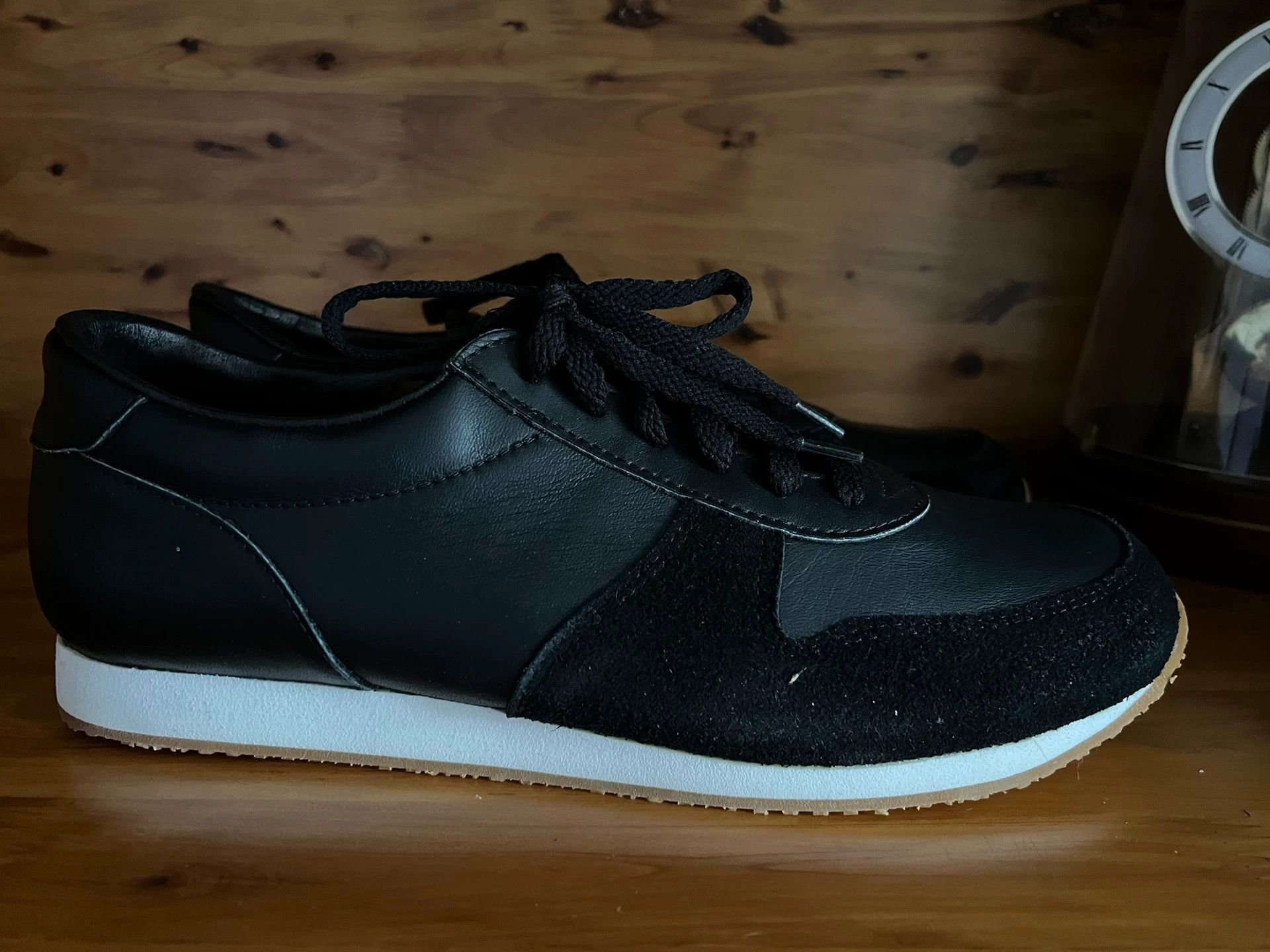 Other Blueover Vtg Made in Japan Leather Lining Trainer US5 (43) Size US 10 / EU 43 - 4 Thumbnail
