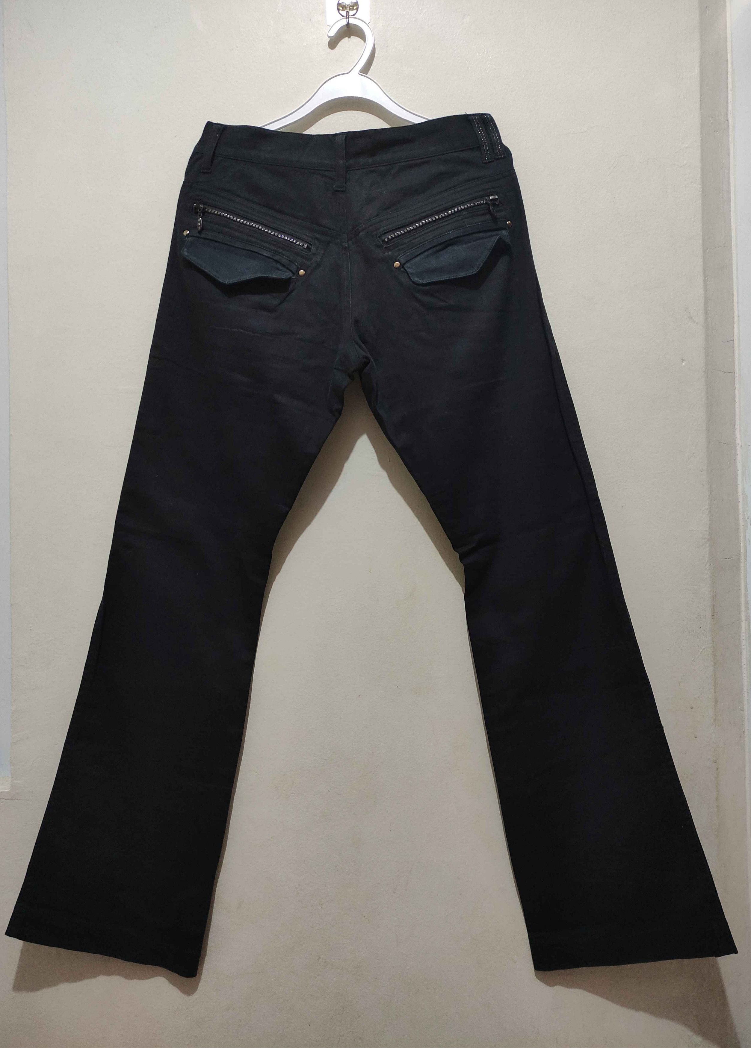 semanticdesign Multi Zipper Cargo Flared Pants Size US 32 / EU 48 - 2 Thumbnail